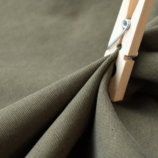 Cotton + TENCEL™ Blend Twill - Moss