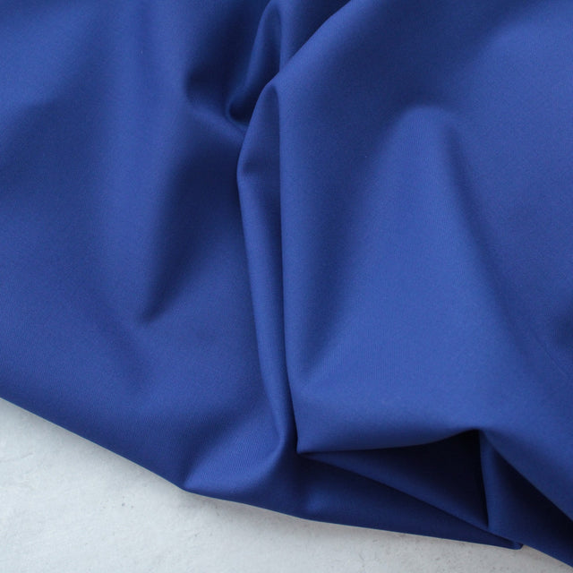Super 110 Luxe Italian Wool Suiting - Royal Blue
