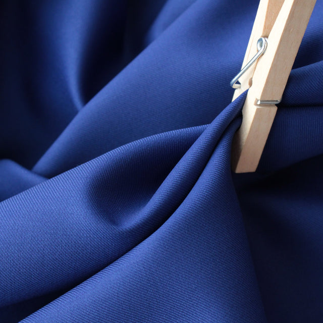 Super 110 Luxe Italian Wool Suiting - Royal Blue