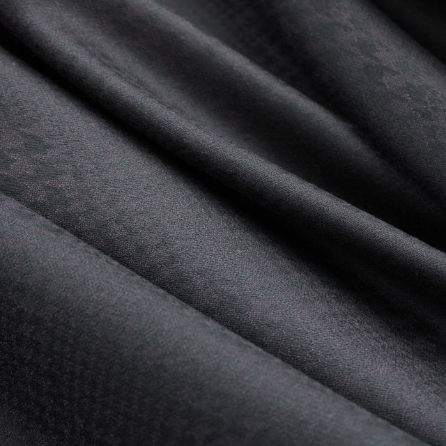 Houndstooth Italian Wool/Cashmere Jacketing - Dark Brown