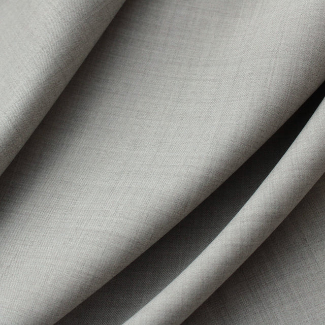 Super 110 Luxe Italian Wool Suiting - Beige Melange