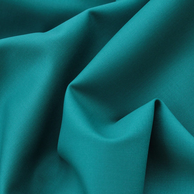 Super 110 Luxe Italian Wool Suiting - Teal