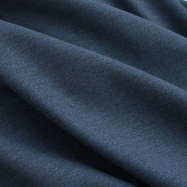 Super 120 Italian Wool Jacketing - Black/Navy