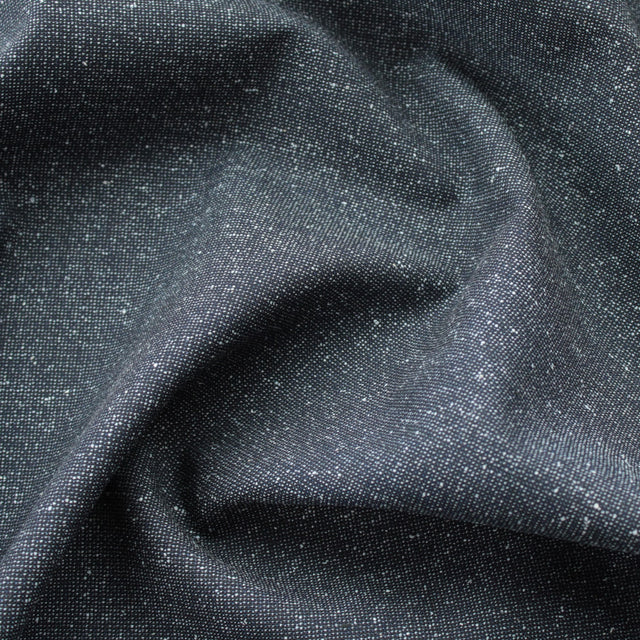 Super 130 Italian Wool Suiting - White/Navy
