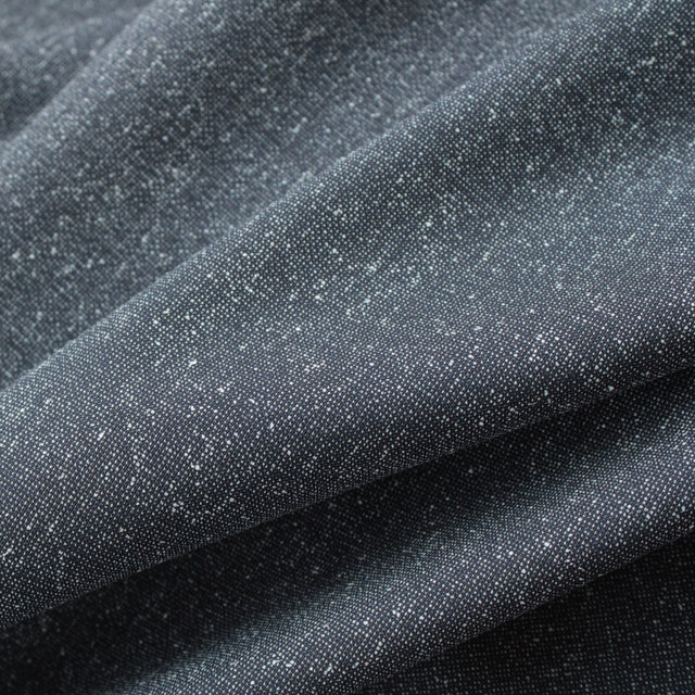 Super 130 Italian Wool Suiting - White/Navy