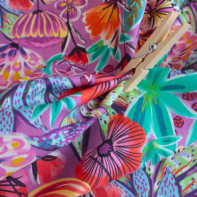 Fine Cotton Poplin - Lavender Greenhouse