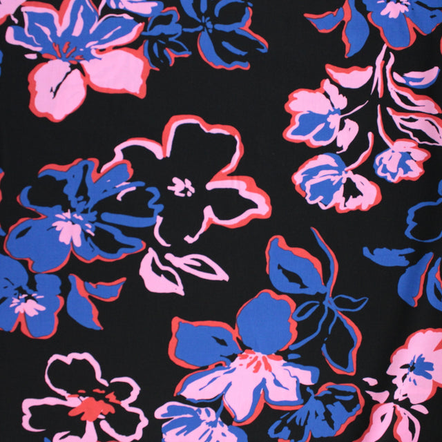 ECOVERO™ Viscose - Black Blooms