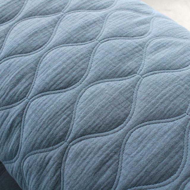 Cotton Double Gauze Quilt - Jeans