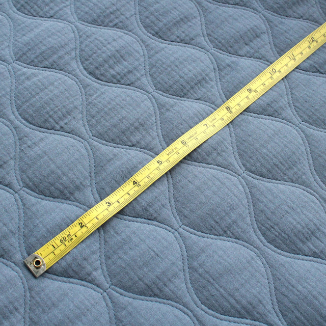 Cotton Double Gauze Quilt - Jeans