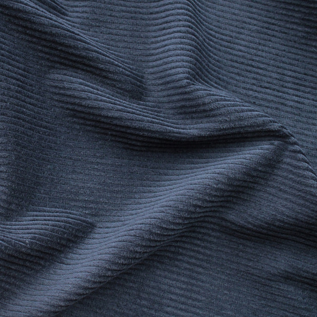 Washed 4.5 Wale Chunky Cord - Navy
