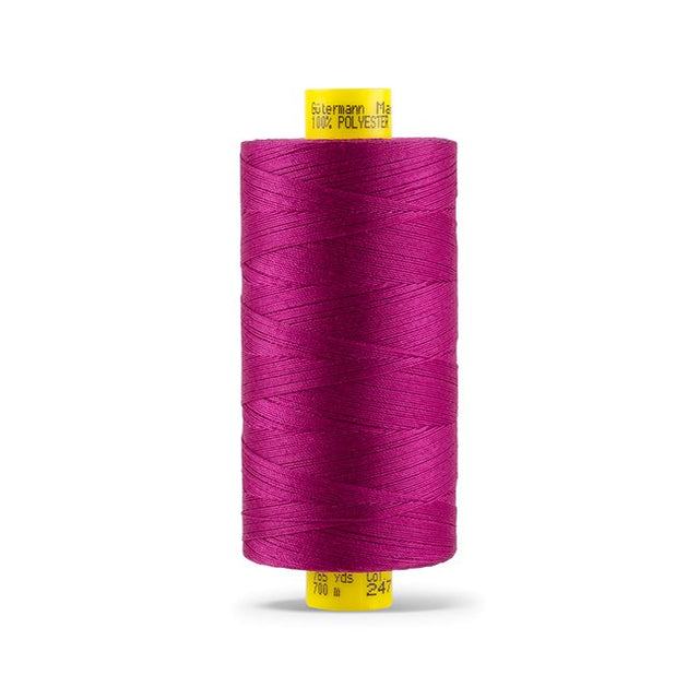 Gutermann Mara 70 Poly Wrapped + Poly Core Topstitching Thread - 700m