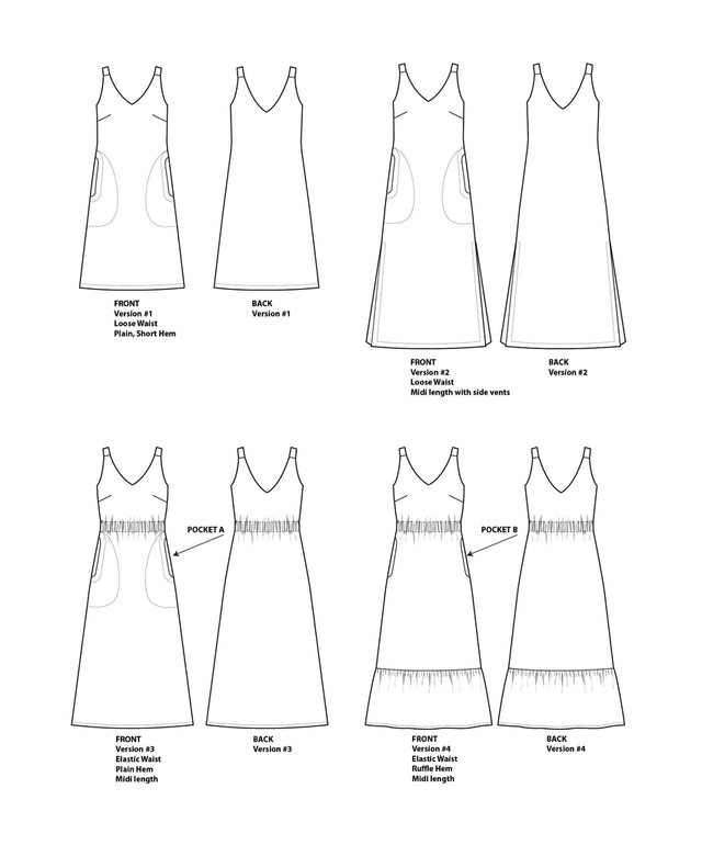 Sew House Seven Sauvie Sundress