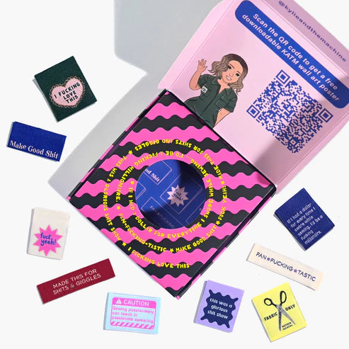 Kylie and the Machine Labels - Sweary Sewist 4.0