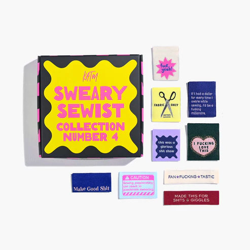 Kylie and the Machine Labels - Sweary Sewist 4.0