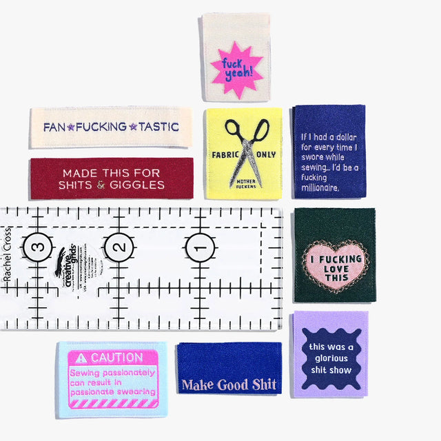 Kylie and the Machine Labels - Sweary Sewist 4.0