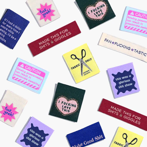 Kylie and the Machine Labels - Sweary Sewist 4.0