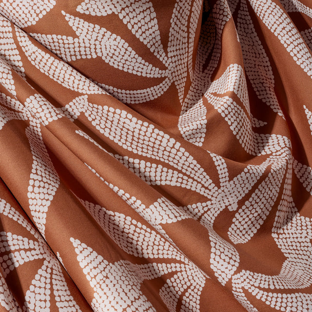 0.5m Remnant - ECOVERO™ Viscose 'Kaola' - Pecan Pie