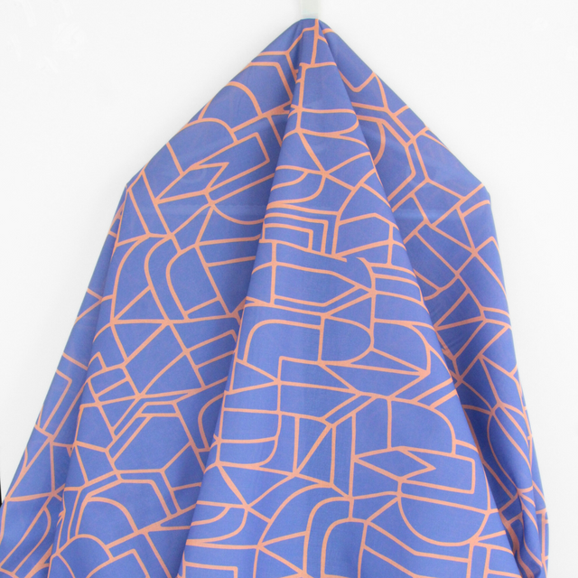 Cotton Voile - Town Blue