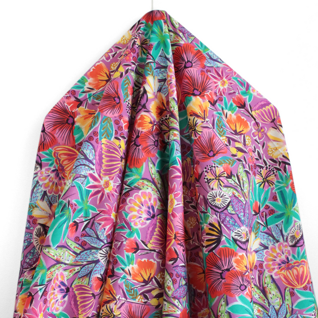 Fine Cotton Poplin - Lavender Greenhouse