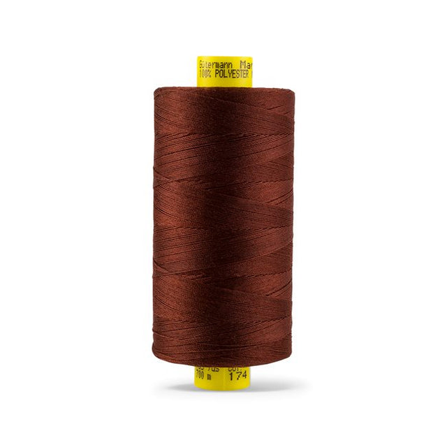 Gutermann Mara 70 Poly Wrapped + Poly Core Topstitching Thread - 700m