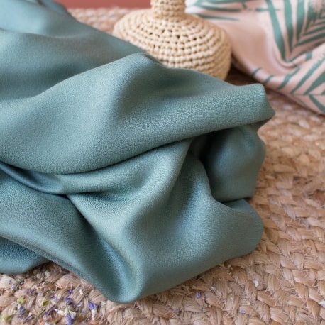 0.6m Remnant - EcoVero™ Viscose Crepe - Cactus