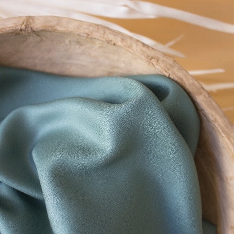0.6m Remnant - EcoVero™ Viscose Crepe - Cactus