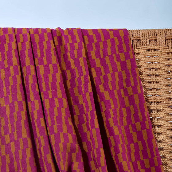 EcoVero™ Viscose 'Domino' - Blush