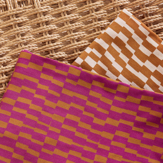 EcoVero™ Viscose 'Domino' - Blush
