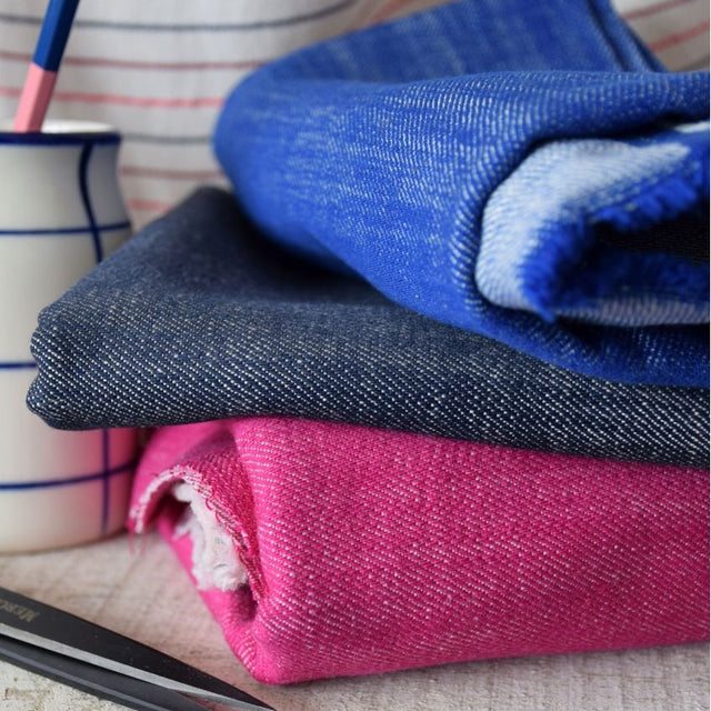 Cousette Italian Denim - Bright Blue