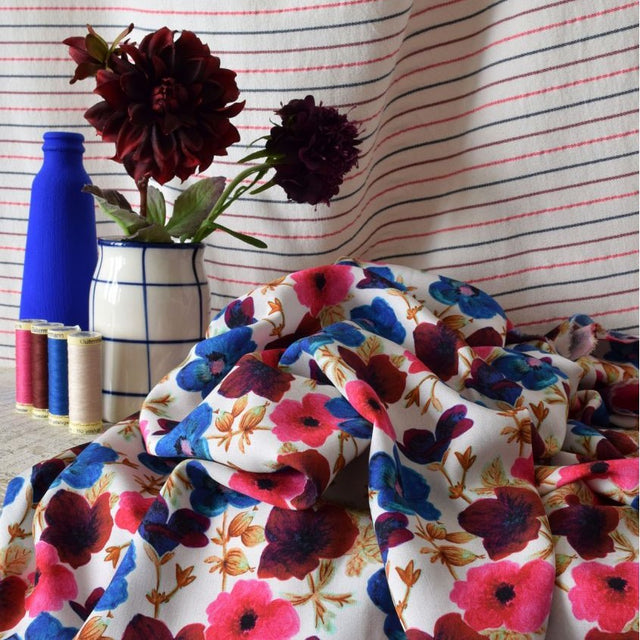 Cousette Viscose - Herbier Floral