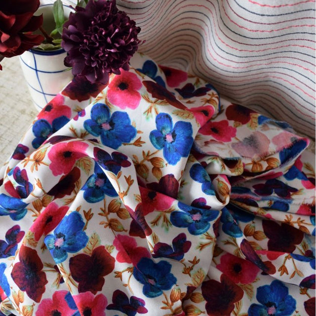 Cousette Viscose - Herbier Floral