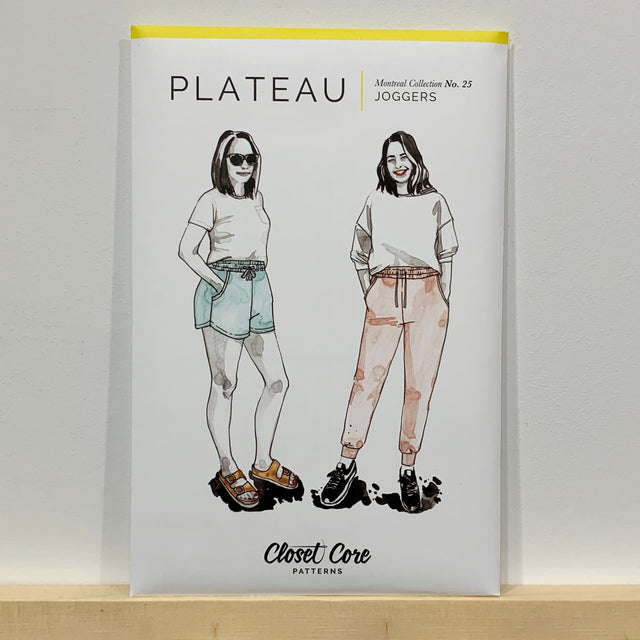 Closet Core Plateau Joggers Pattern