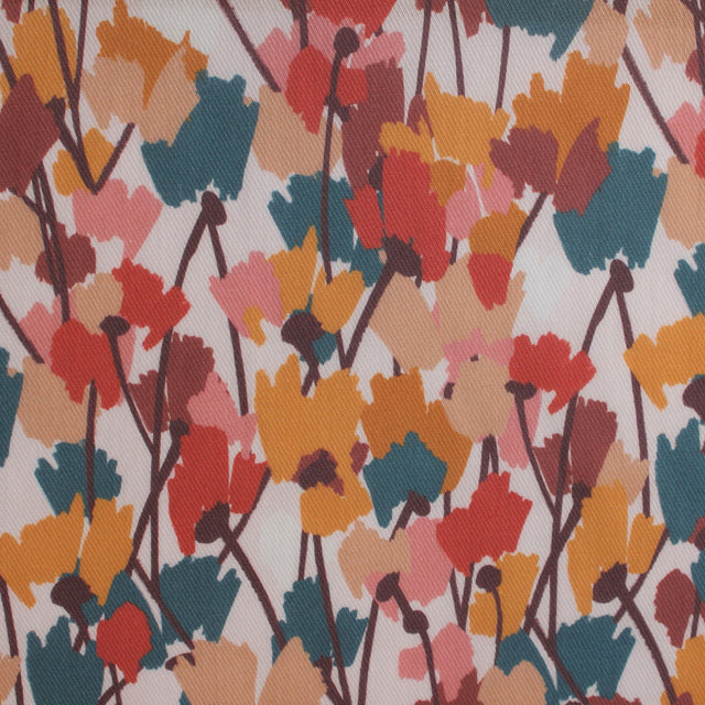 0.3m Remnant - Caress Cotton - Jaspe - Cayenne