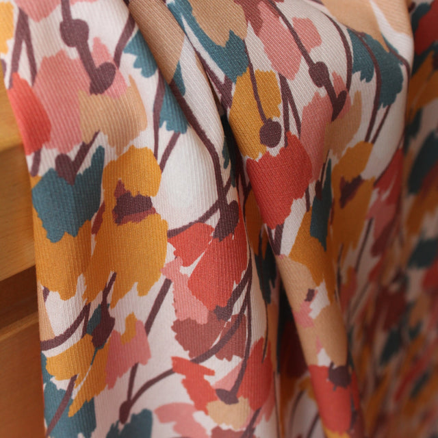 0.3m Remnant - Caress Cotton - Jaspe - Cayenne