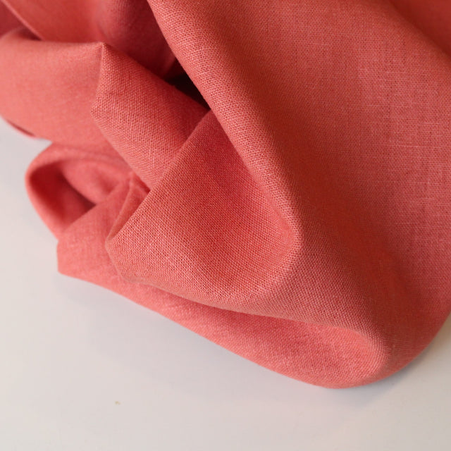 Linen Blend - Pink Clay