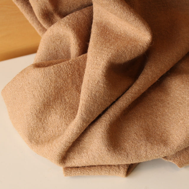 1m Remnant - Boiled Wool - Camel