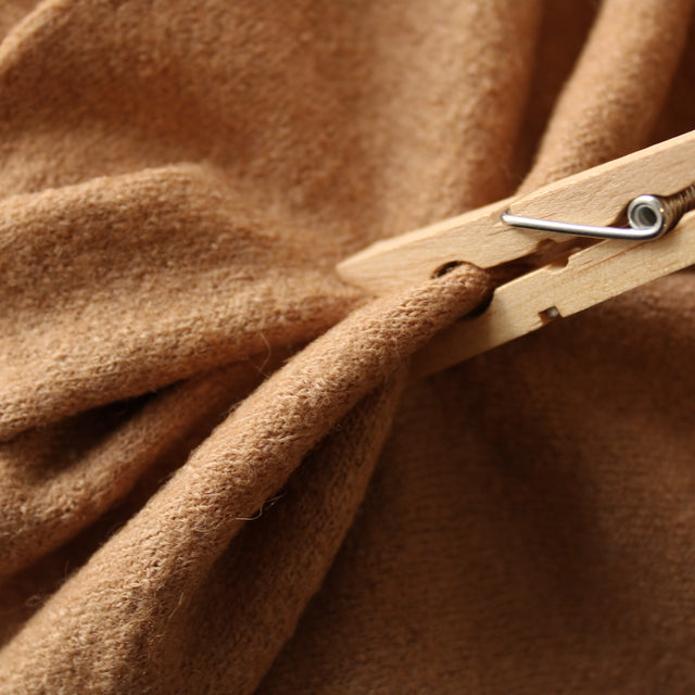 1m Remnant - Boiled Wool - Camel