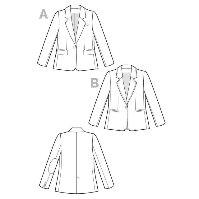 Closet Core Jasika Blazer Pattern