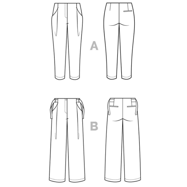 Closet Core Mitchell Trouser Pattern