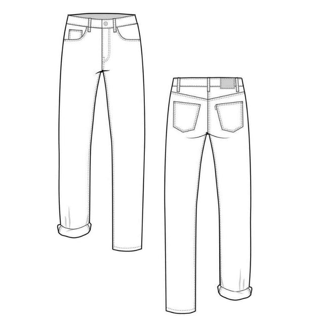 Closet Core Morgan Jeans Pattern