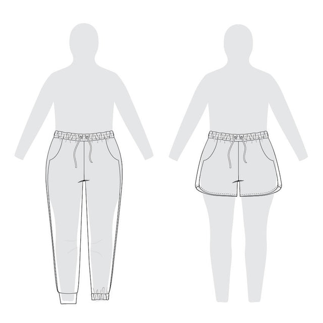 Closet Core Plateau Joggers Pattern