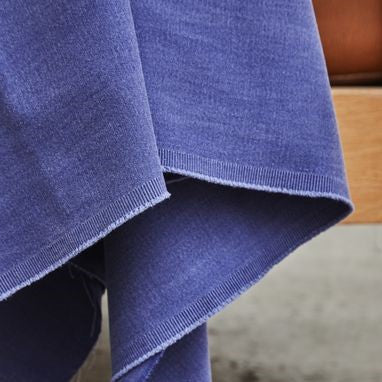 0.3m Remnant - Sera Weighty Cotton Blend - Lapis