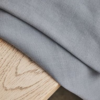 0.9m Remnant - Sera Weighty Cotton Blend Sky