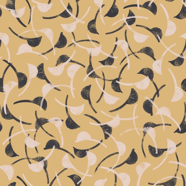 EcoVero Viscose 'Windy' - Mustard