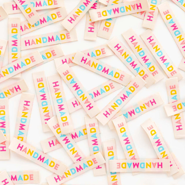 Sarah Hearts Labels - "Handmade"