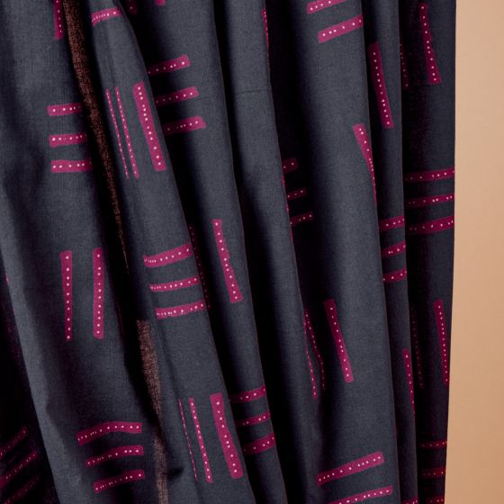 0.5m Remnant - Cotton Gauze 'Native' - Night