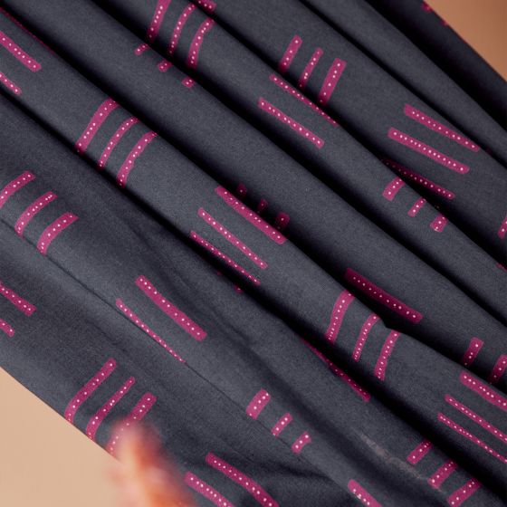 0.5m Remnant - Cotton Gauze 'Native' - Night
