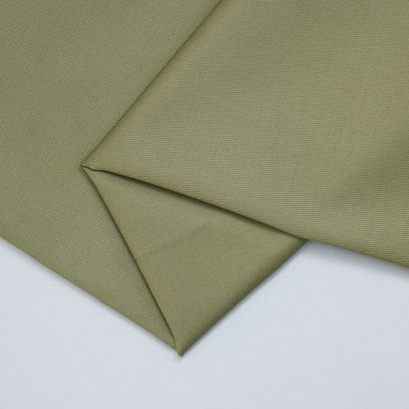 Organic Cotton Stretch Twill - Olive Green – Former and Latter Fabrics