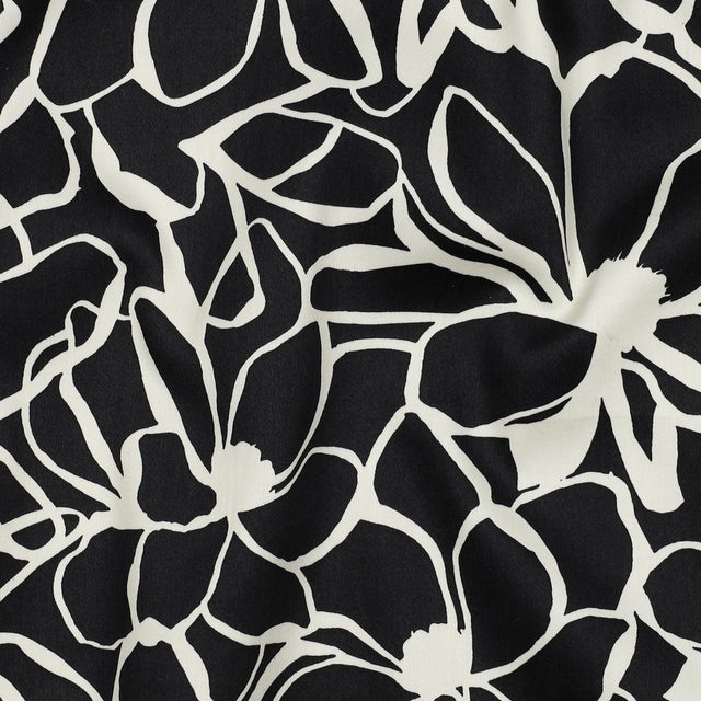 Nerida Hansen Cotton Satin - Magnolia Black