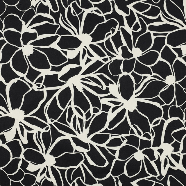 Nerida Hansen Cotton Satin - Magnolia Black